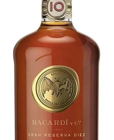 Bacardi Rum 10 years Gran Reserva Diez Extra Rare Gold 0.7l