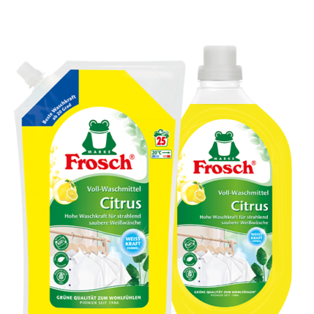 Frosch Heavy Duty Powder Detergent Citrus