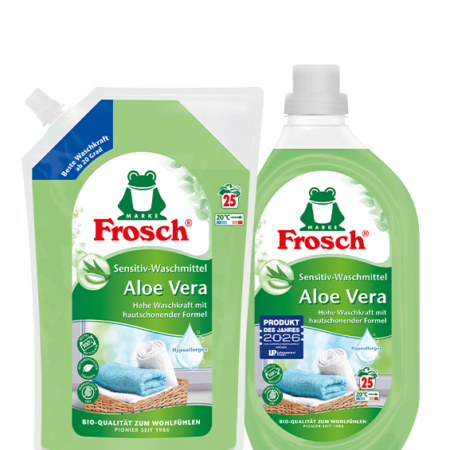 Frosch Sensitive Liquid Detergent Aloe Vera
