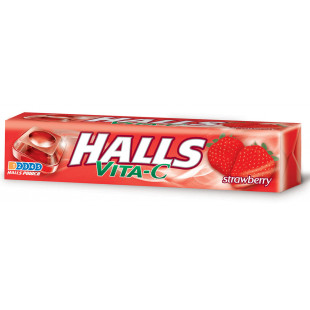 Halls Vita-C Strawberry