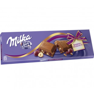 Milka Raisins & Hazelnuts 300 gram