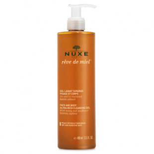 NUXE Reve de Miel Gel Lavant Surgras Visage/Corps 400ml