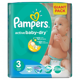 Pampers Giant Pack Midi (90)