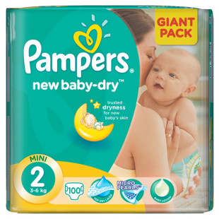 Pampers Giant Pack Mini (100)