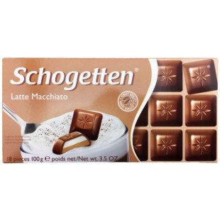 Schogetten Latte Macchiatto 100 gram