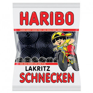 Haribo Licorice Wheels (Halal)