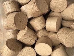 Wood briquettes
