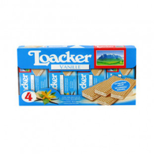 Loacker Wafer Vanille 4x45gr